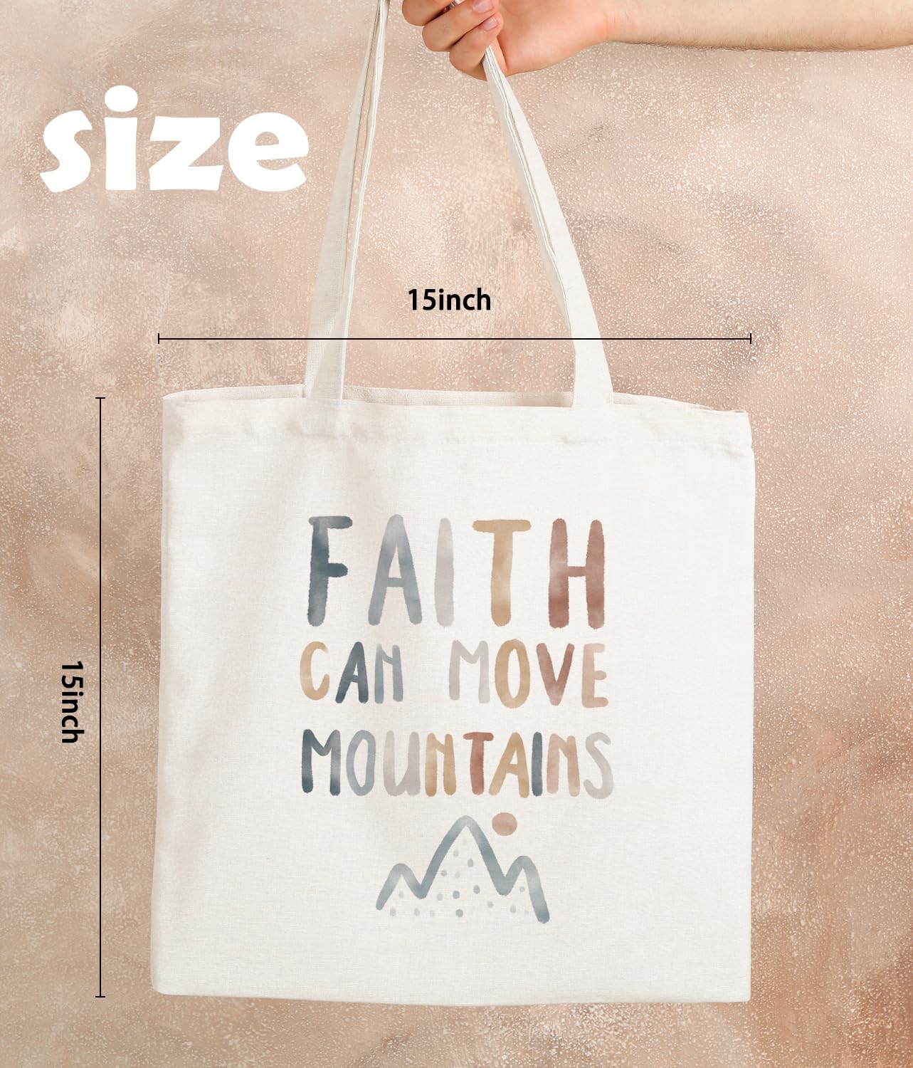 Zeghk Tote Cristiana, opción ecoamigable y reutilizable para el medio ambiente.