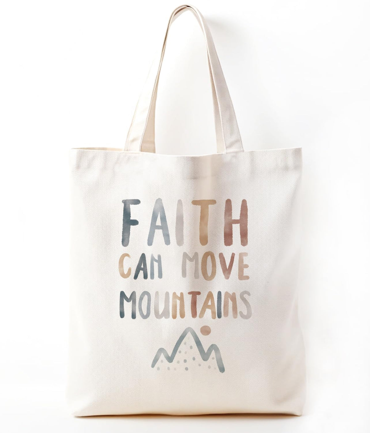 Zeghk Tote Cristiana vista frontal, ideal para uso diario y estilo sostenible.