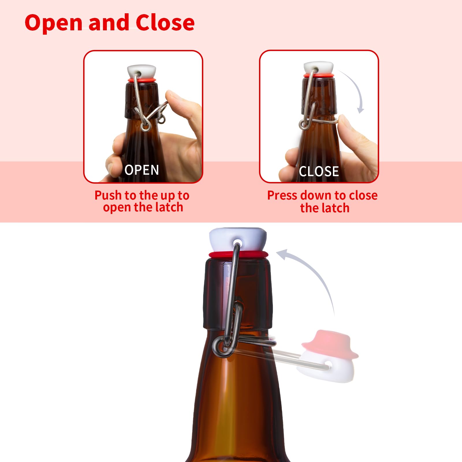 Contenido del conjunto Zelomithe: 10 botellas y accesorios para etiquetado claro.