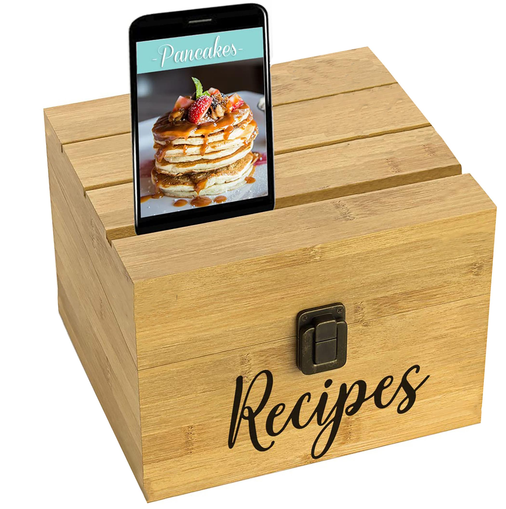 Zen Earth Inspired: tapa superior para acceso rápido a recetas en la cocina.