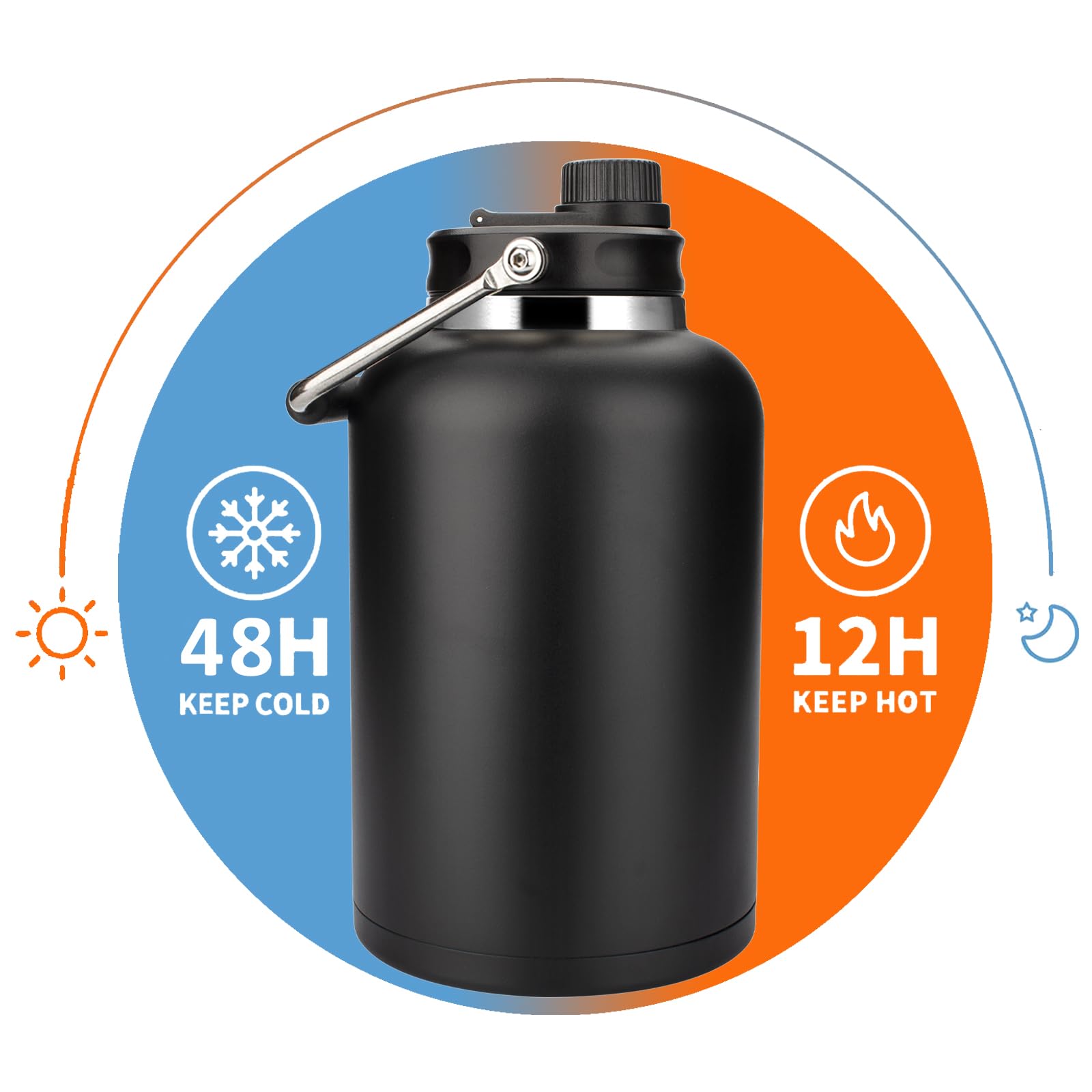 Zenbo Jarra con doble pared aislada para bebidas frías.