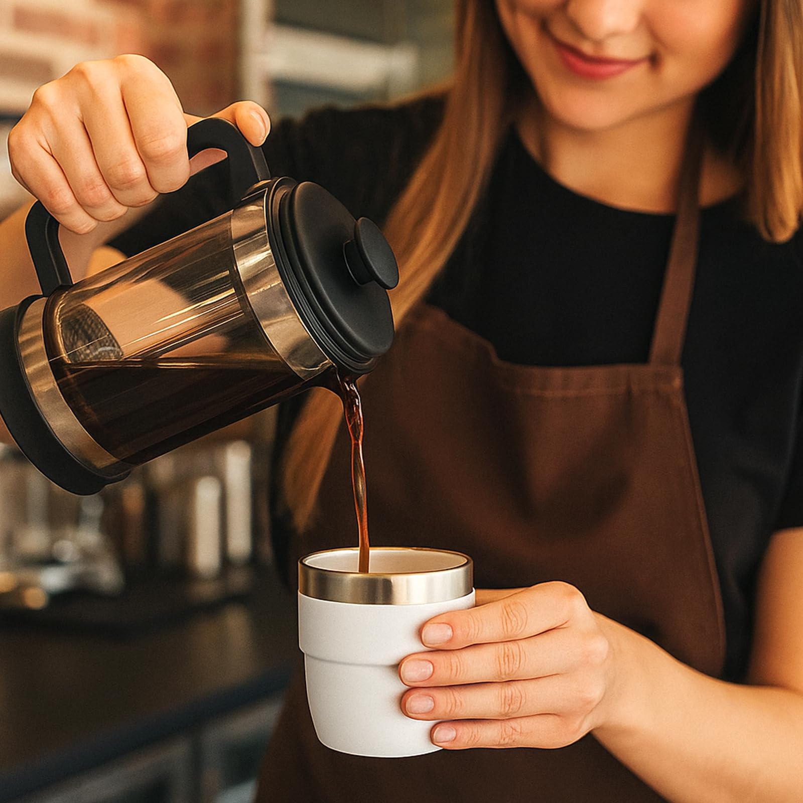 Zenbo tazas expreso 4oz uso diario: ideal para macchiatos y cortados