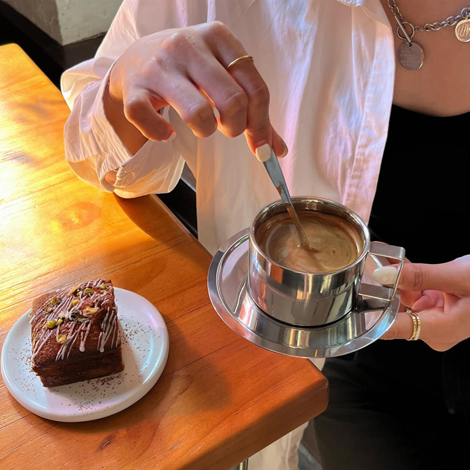 ZENFUN empaque elegante, ideal como regalo práctico para amantes del café