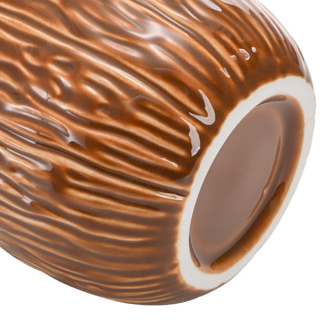 Zenfun diseño de coco en taza tiki, añade diversión a la fiesta.
