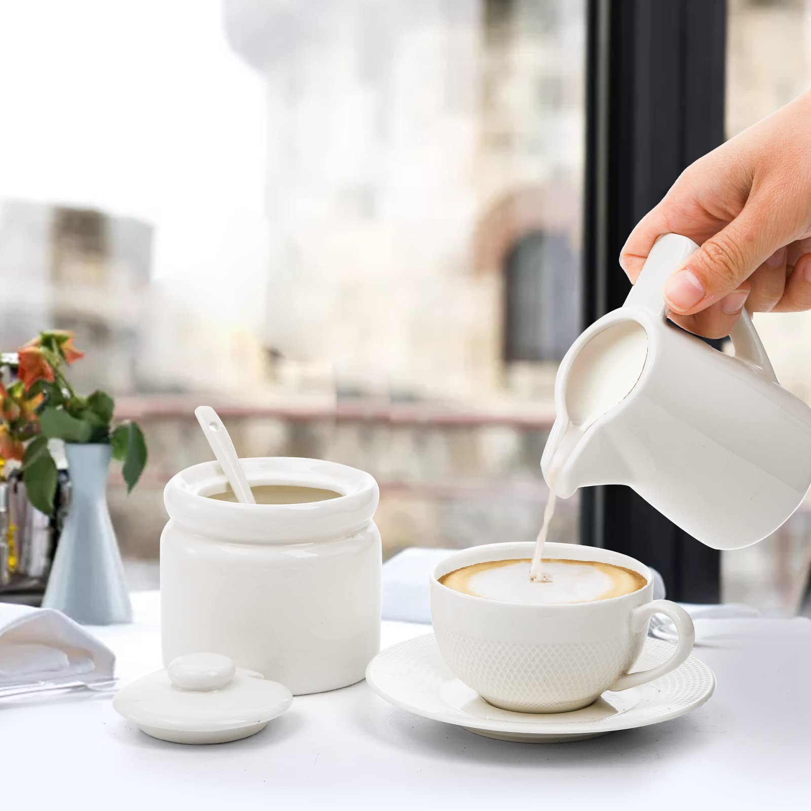 ZENFUN diseño blanco elegante, combina con cualquier decoración.