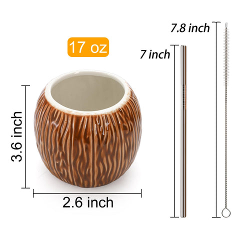 Zenfun pajitas de acero inoxidable 404, duraderas para bebidas.