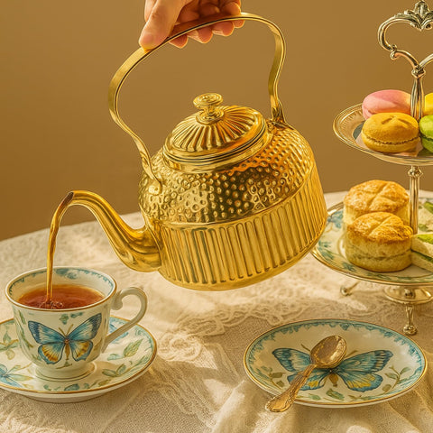 ZENFUN tetera para preparar té, café o leche caliente