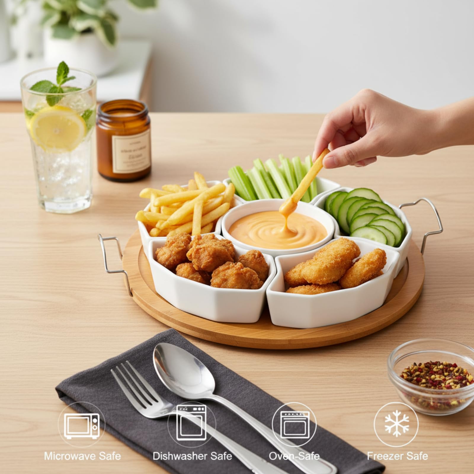 ZENFUN apto para fiestas, restaurantes y uso diario.