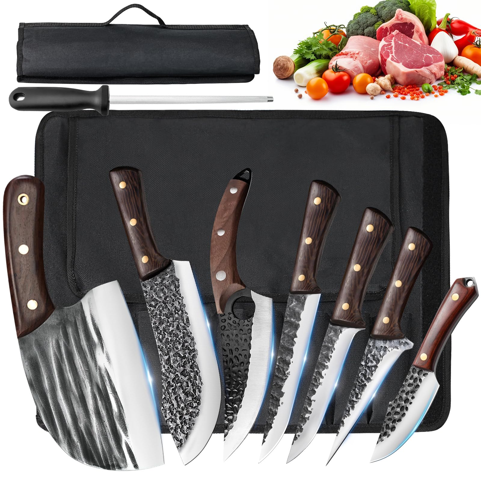 Cuchillo ZENG de corte preciso para filetear carnes y verduras