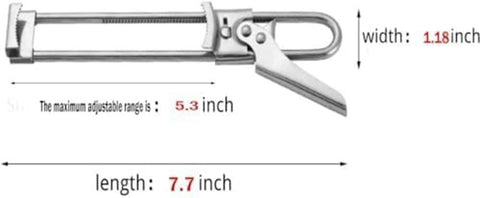 Dimensiones-19cm-3.3cm zengxiaoyun abre-latas-frascos con soporte estable.
