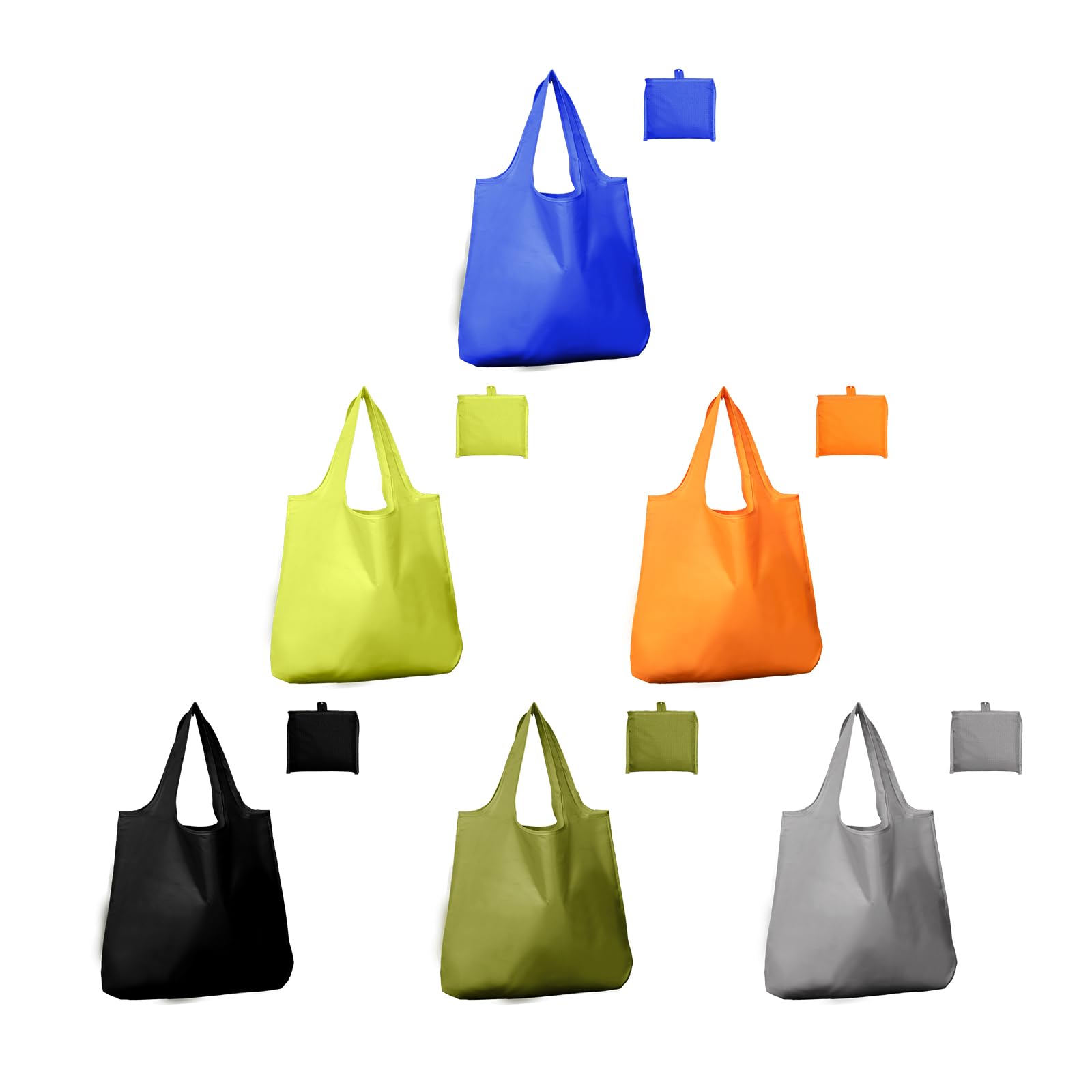 Zenloria bolsa plegable XL desplegada para compras grandes y cómodas