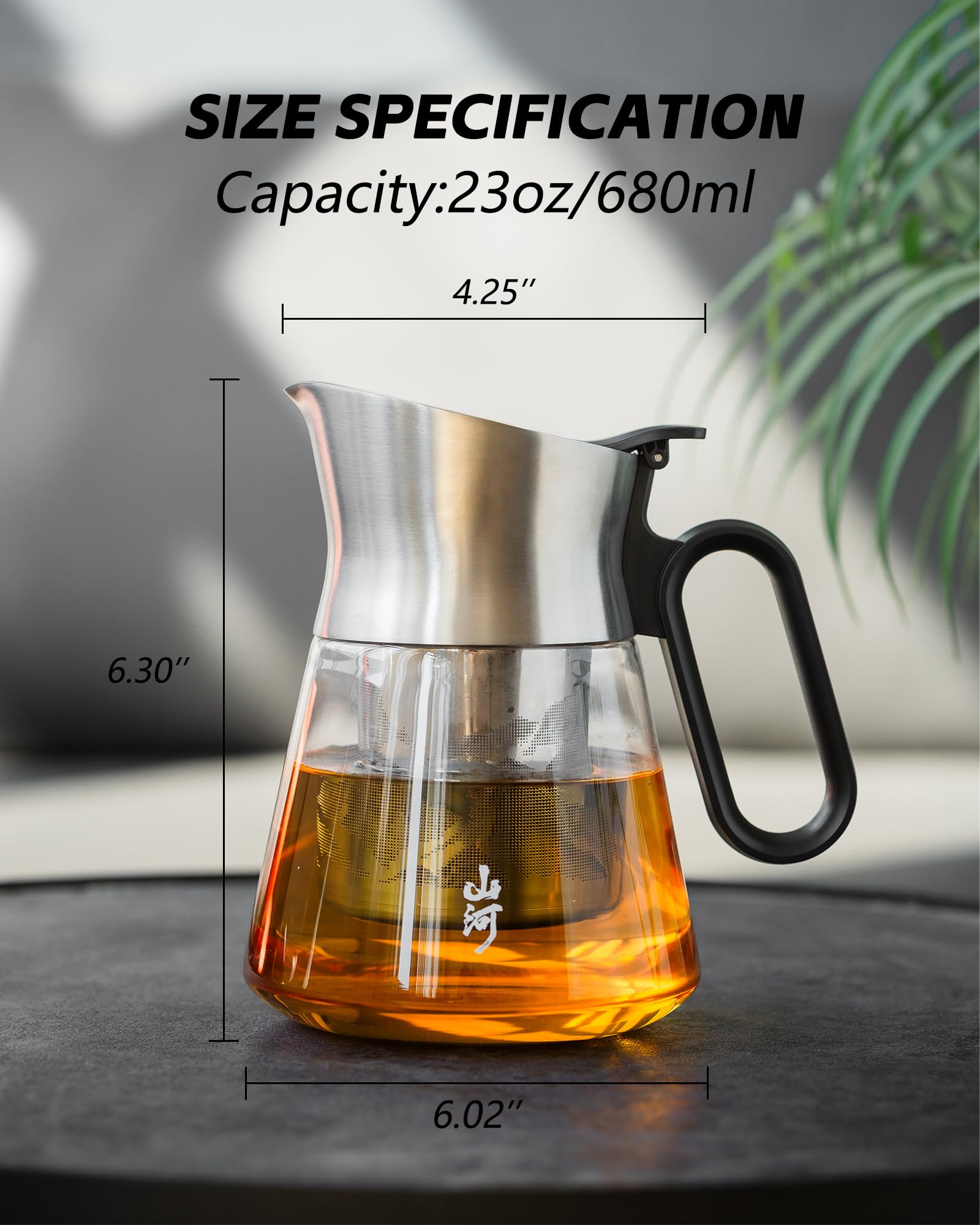 Filtro fino ZENS con 3000 agujeros para infusionar con claridad.