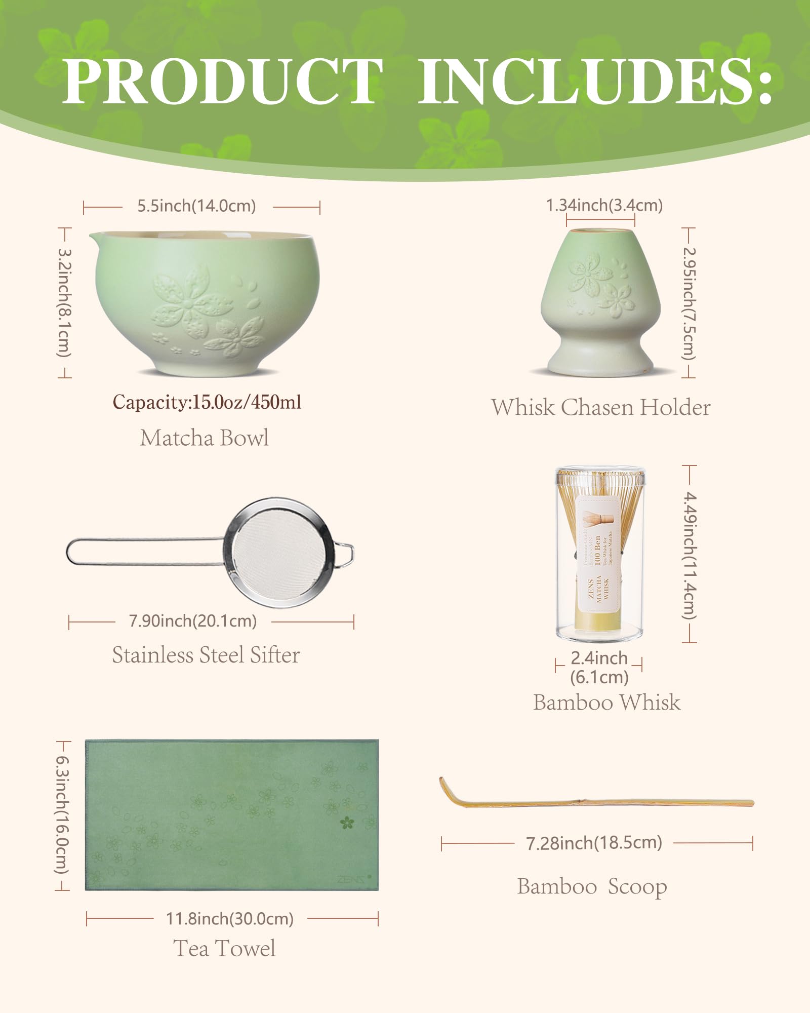 Caja regalo ZENS para amantes del matcha
