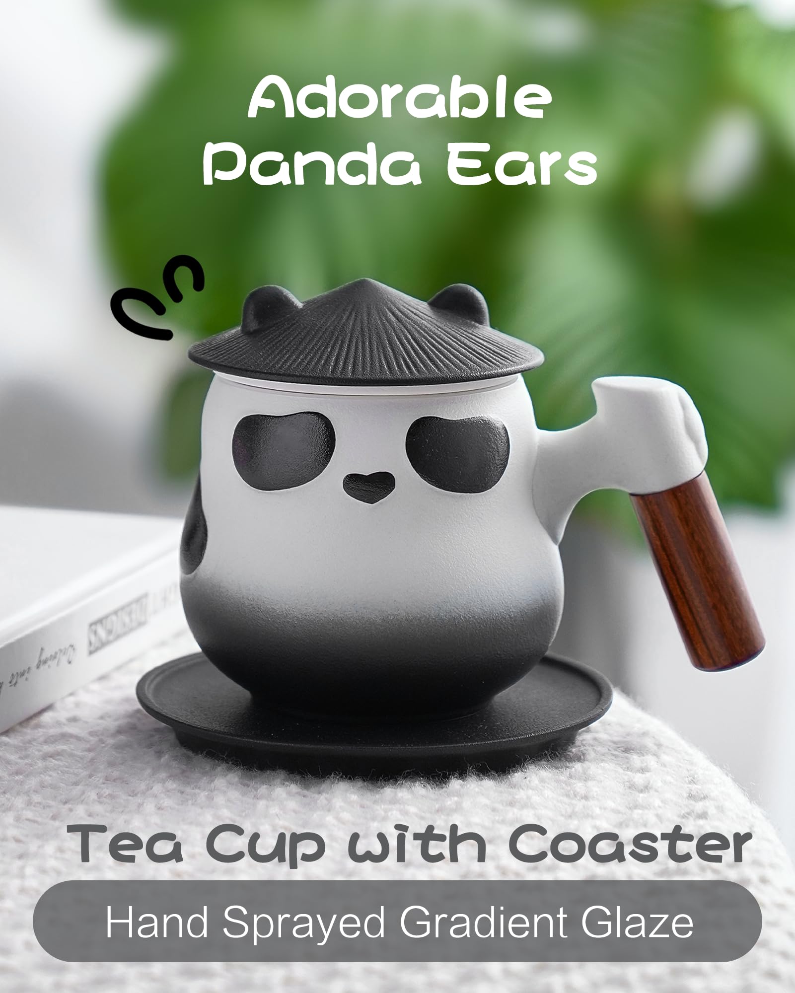 Caja regalo ZENS panda, lista para regalar a un amante del té.