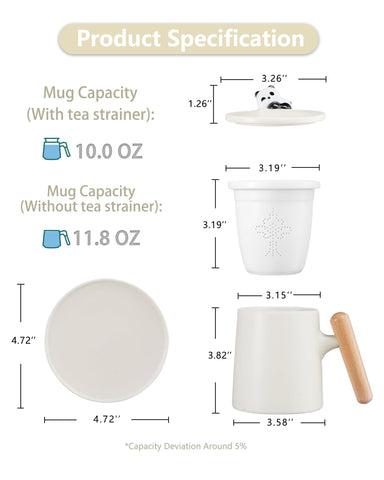 Filtrador de té ZENS muy fino con forma de flores para infusiones limpias.