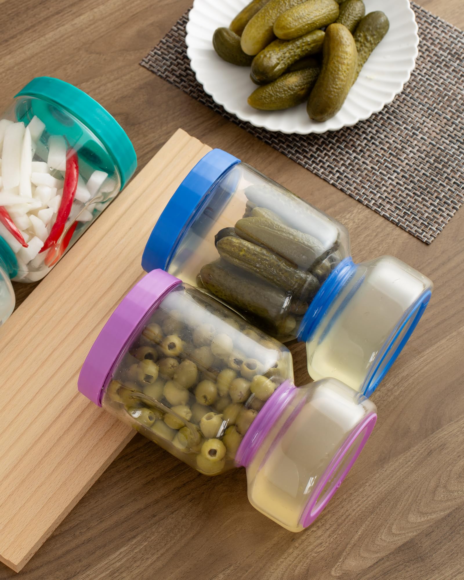 Tapa hermética ZENS con sello seguro, apta para refrigerador.