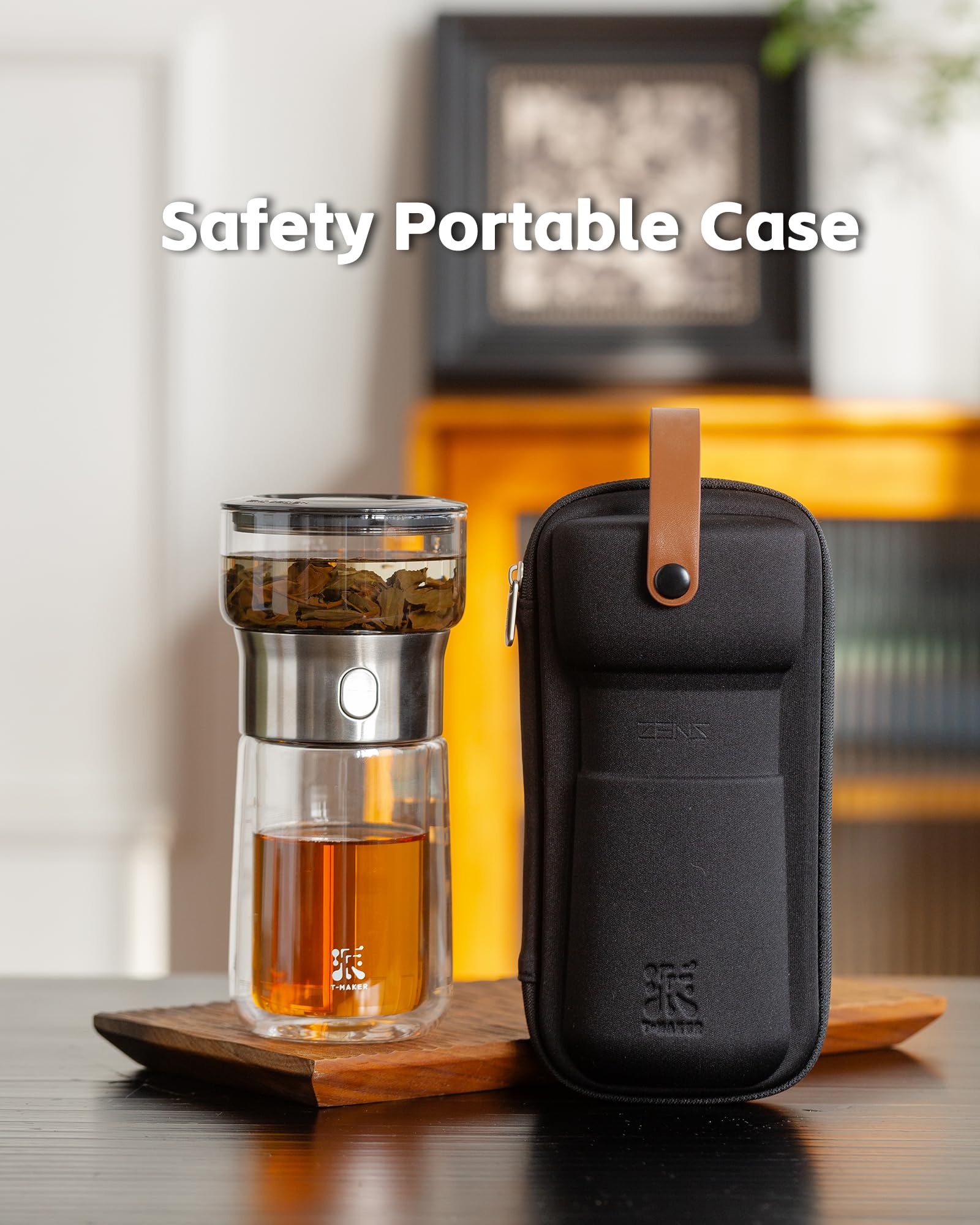 ZENS kit portátil para té en caja regalo: ideal para llevar tu ritual