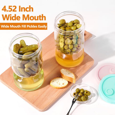 Presentación lista para regalo de ZENS Pickle Jar para mamá y familias.