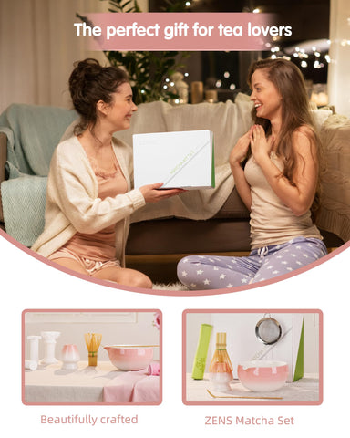 ZENS caja regalo elegante, perfecto para sorprender a amantes del matcha