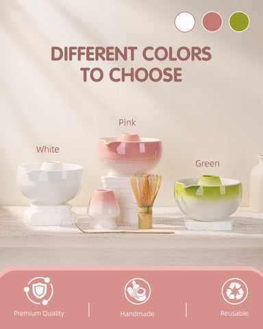 ZENS kit de lujo para empezar en casa un ritual de matcha