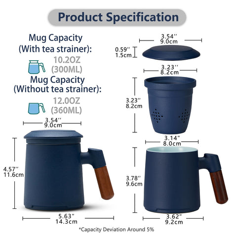 Regalo perfecto ZENS para amantes del té, listo para regalar