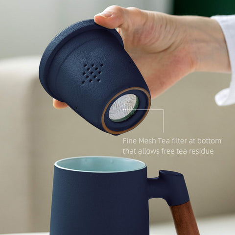 Taza ZENS apta para lavavajillas, limpieza rápida y sencilla