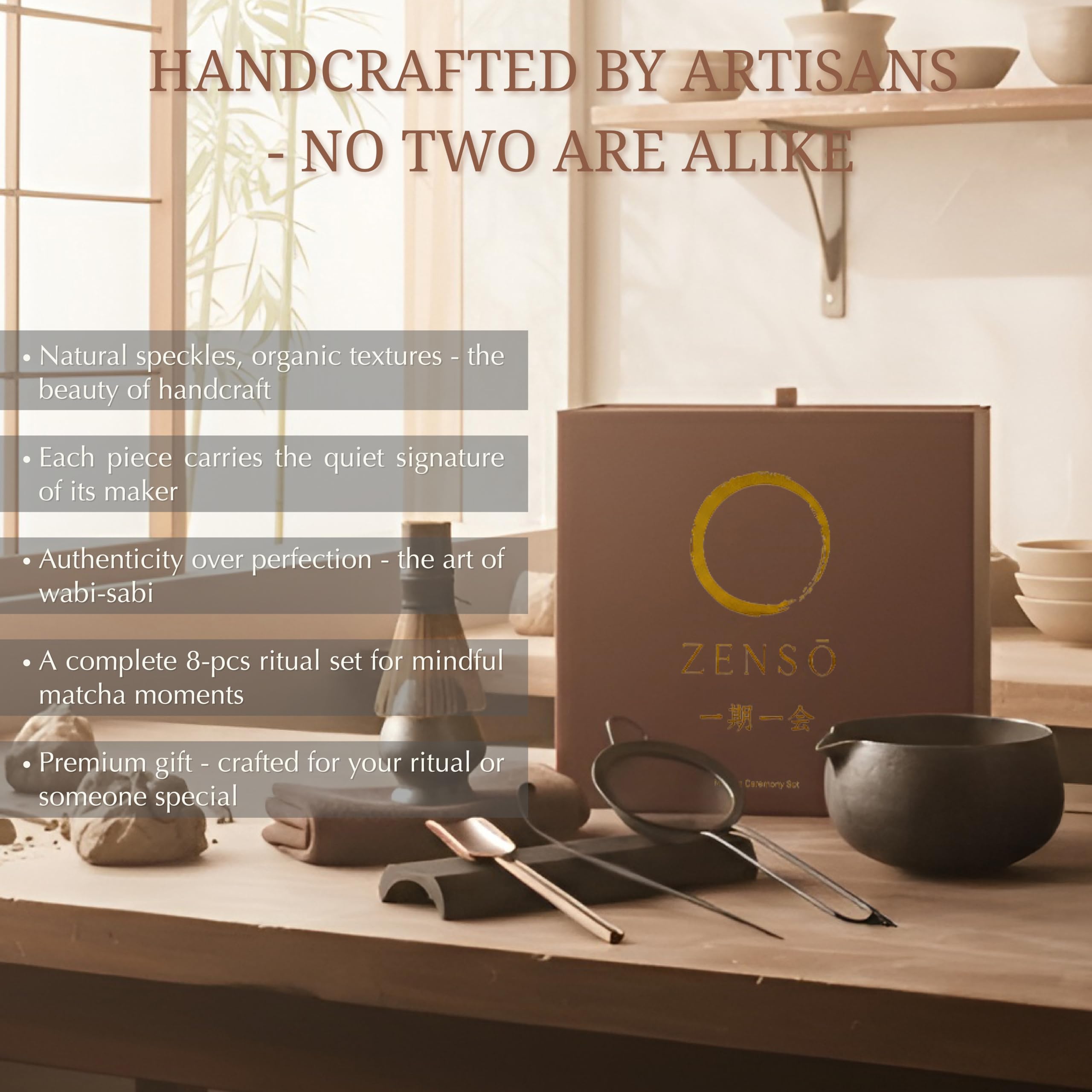 Zenso: soporte para batidor, almacenamiento ordenado en la mesa