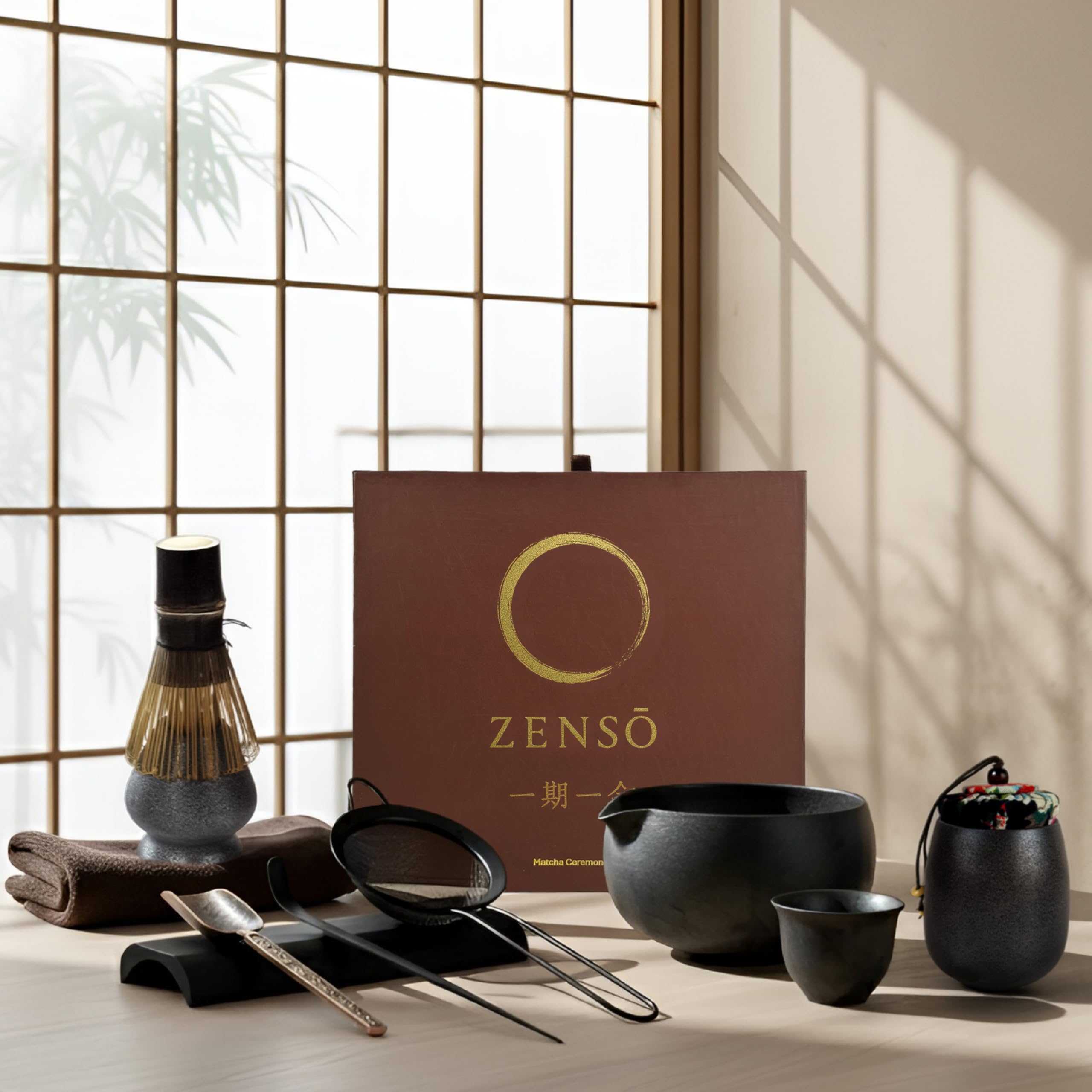 ZENSO batidor morado de bambú: espumado suave para matcha