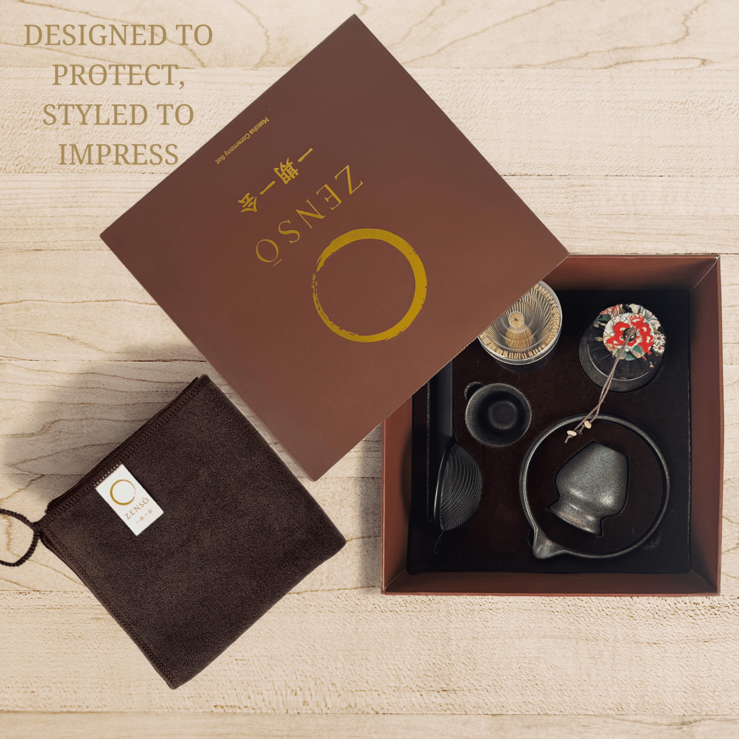ZENSO taza de té para degustar el matcha
