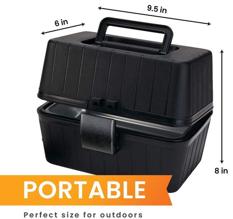 Zento Deals Lunch Box uso en coche con adaptador 12V para mantener la comida caliente.