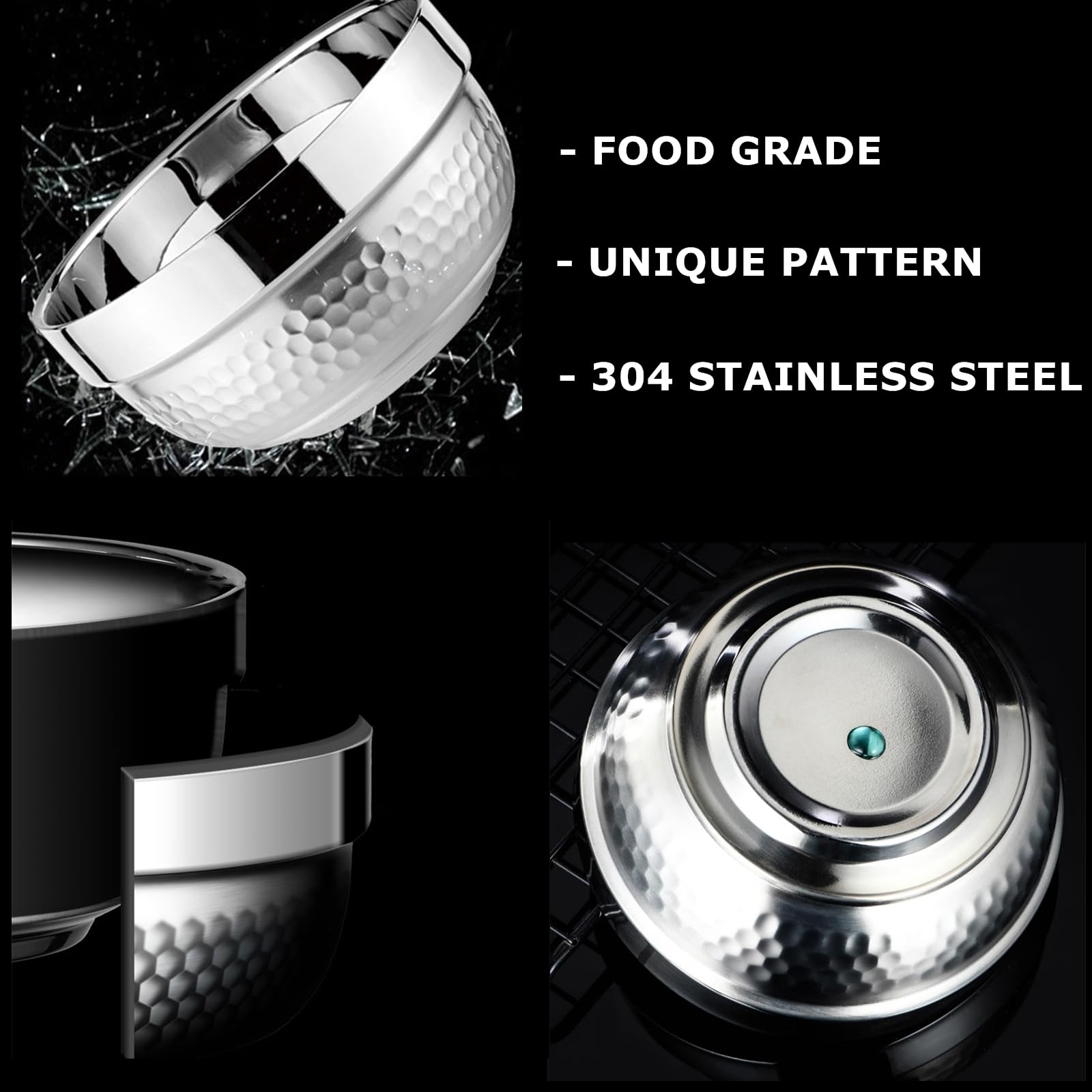 Zentriqlla: cuencos apilables para ahorro de espacio en la cocina.