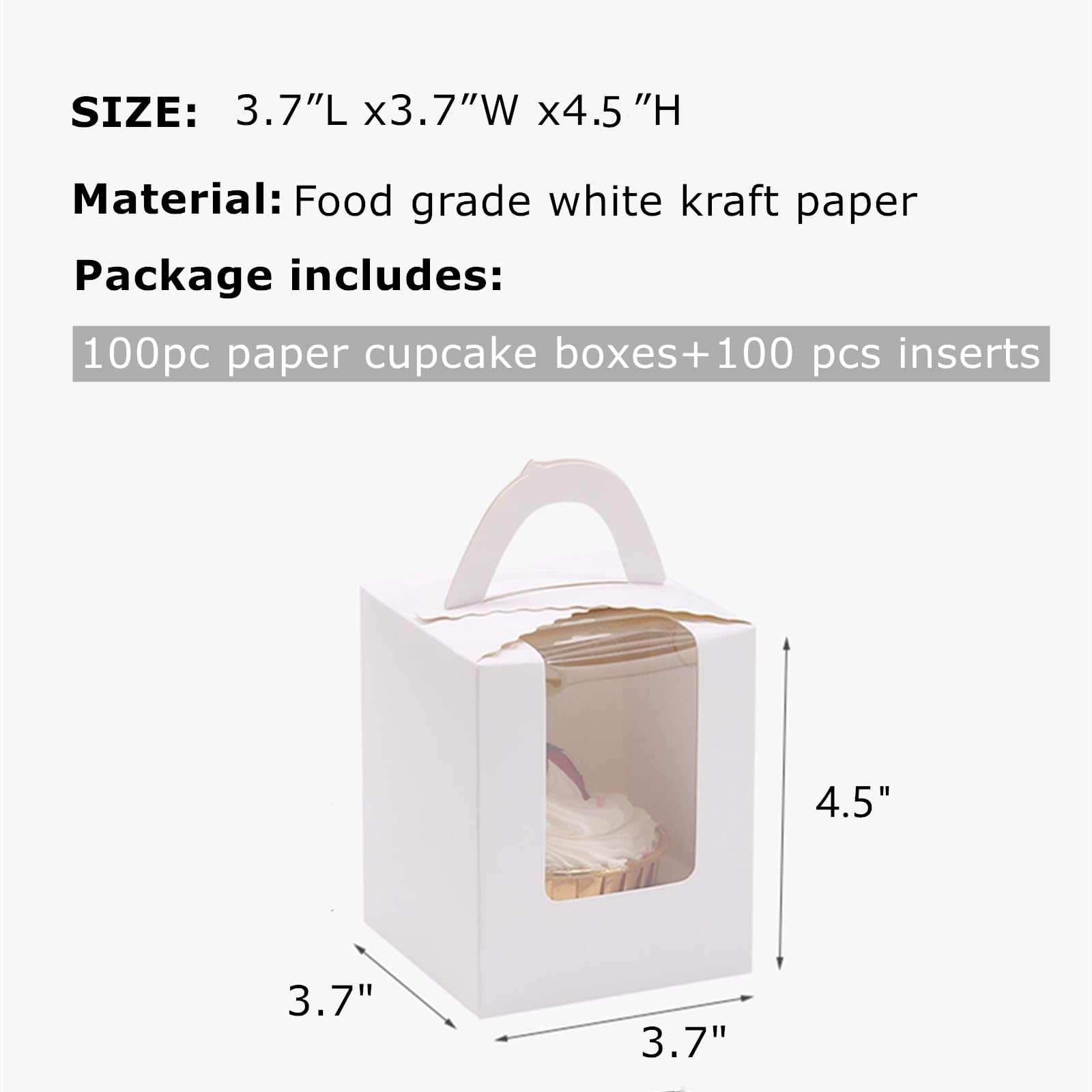 Caja Zentriqlla con manija para llevar a fiestas y eventos.