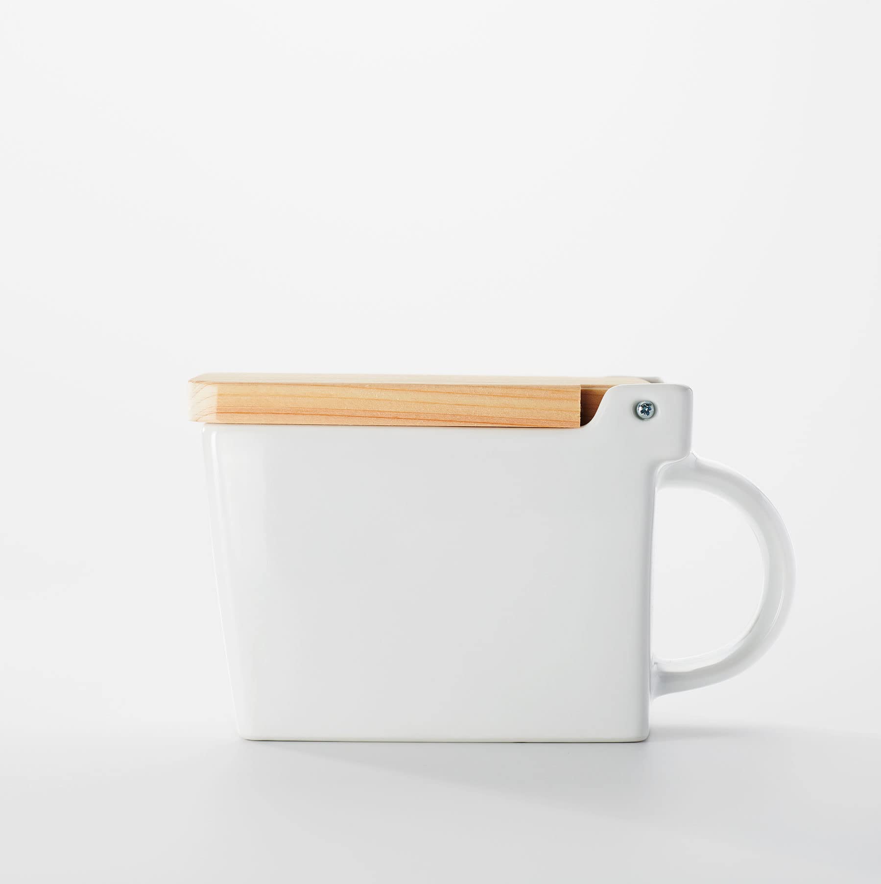 Zero Japan Bee House: caja de sal con tapa Hinoki para sal fresca sin grumos.