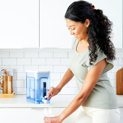 ZeroWater ahorro de plásticos: menos botellas desechables con cada recambio