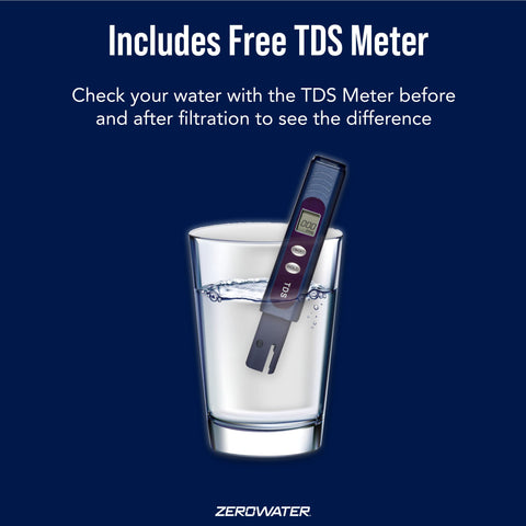 ZeroWater ZR-004: compatible con otras marcas para transición fácil.