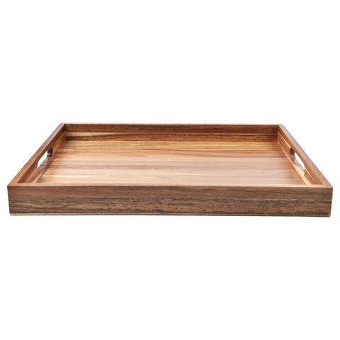 Bandeja ZESPROKA para desayuno en cama, madera de acacia