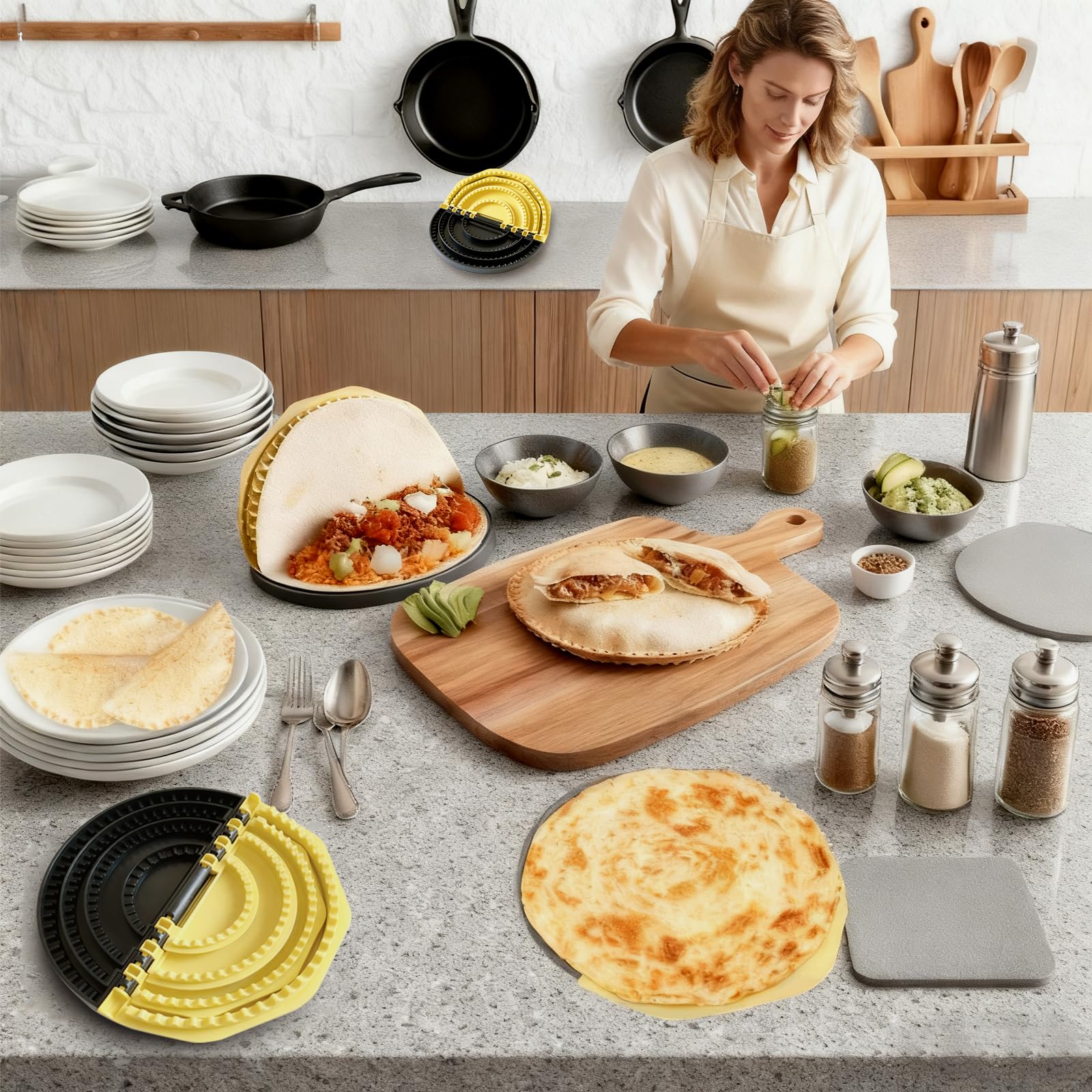 Piezas desmontables de ZestKiidek, fáciles de intercambiar para diferentes tamaños.