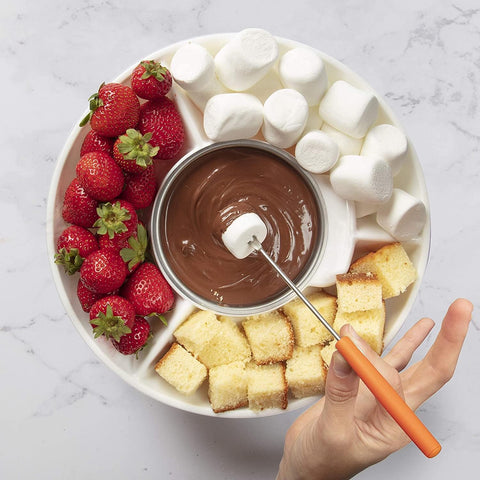ZEVELOO fondue pot eléctrico: regalo ideal para inauguraciones y bodas