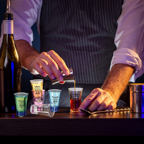 Vasos Zeyune reutilizables y fáciles de lavar tras usos.