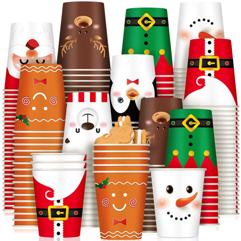 Taza Zhehao con Santa, ideal para bebidas festivas.