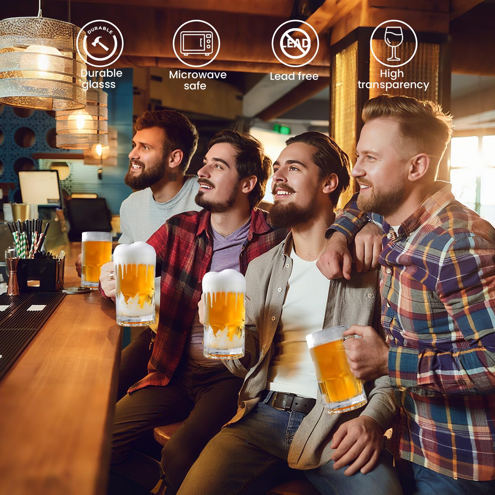 Jarra ZHENGYAOYANG para bebidas frías durante reuniones o encuentros.