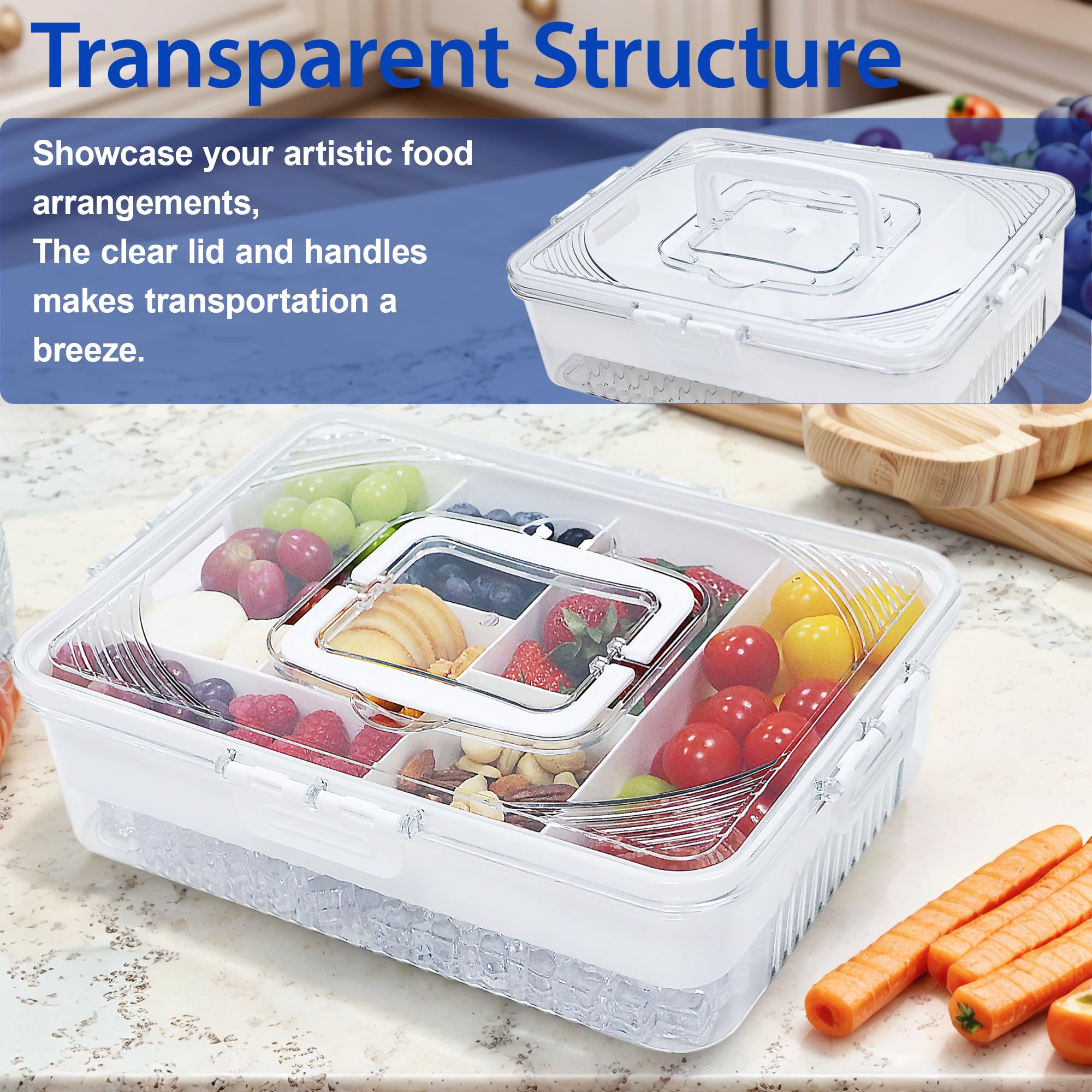 zhinenie Snackle Box limpieza manual: fácil de lavar sin lavavajillas