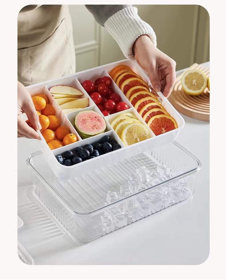zhinenie Snackle Box para picnic: práctico almacenamiento y presentación elegante
