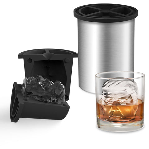 ZHITOP moldeo-hielo claro 2 pulgadas para servir whisky con estilo.