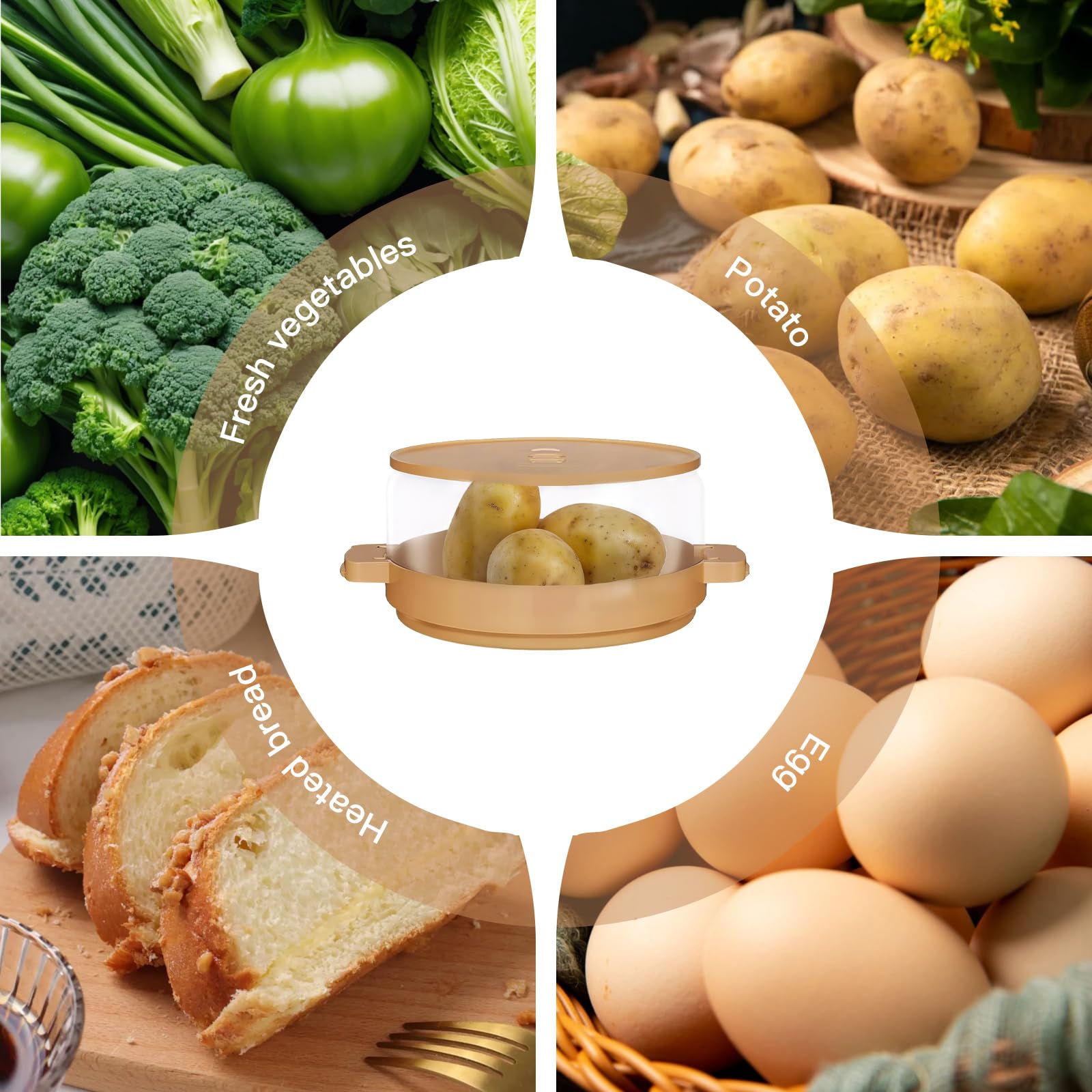 Usos multifuncionales en cocina con ZHIYUEJING, ideal para comidas diarias.