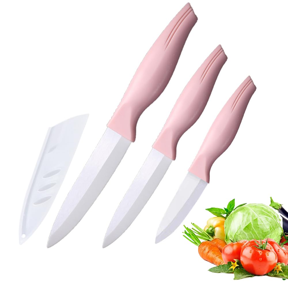 Cuchillo cerámico Zhiyun de 5 pulgadas para vegetales, afilado y duradero