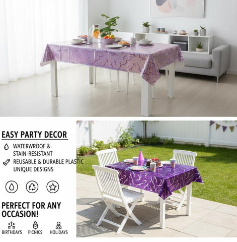 Mantel de uso diario Zhoeybubi, perfecto para eventos y reuniones.
