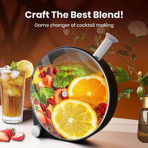 Zhontin Porthole infusor con frutas frescas para bebidas aromatizadas.