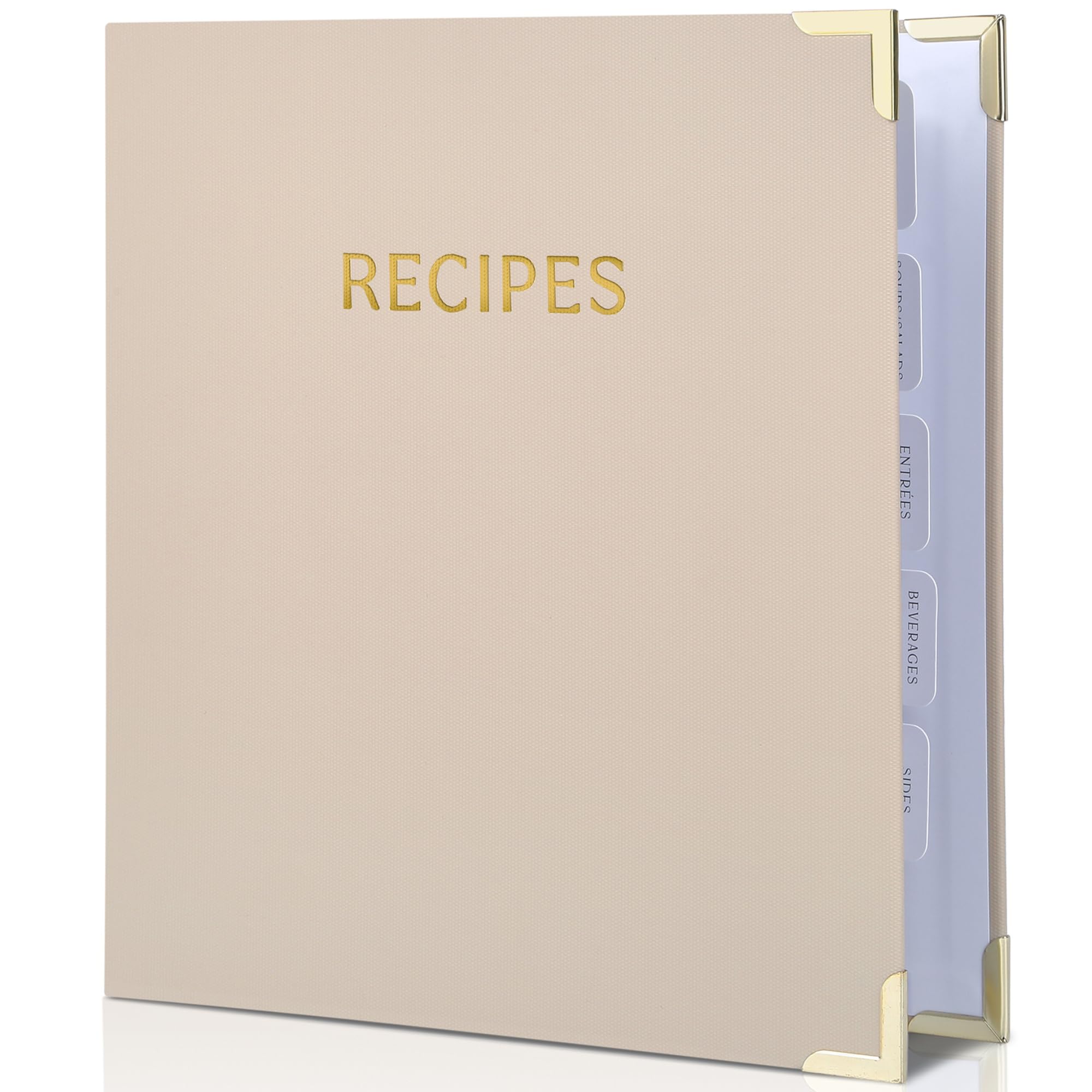 ZICOTO Recetario, portada frontal elegante para organizar tus recetas favoritas.
