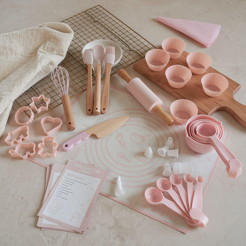 Utensilios de madera ZICOTO para niños, aprendizaje práctico y divertido.